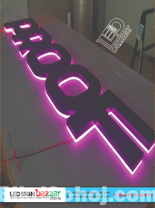 Backlit Sign & Frontlit Letter Led Lighting.